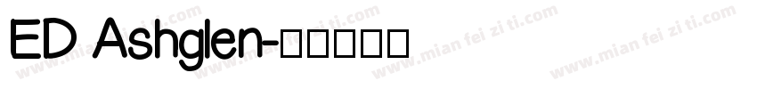ED Ashglen字体转换